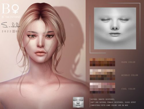 Nature soft women overlay skintones