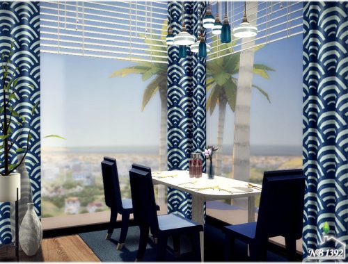 Navy blue&White Kitchen
