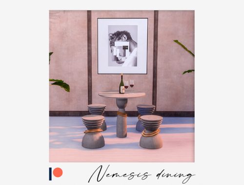 Nemesis dining set - Patreon Early Access for TSR
