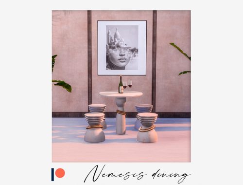Nemesis dining set - Patreon Early Access for TSR