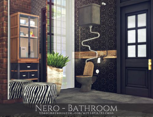 Nero - Bathroom - TSR CC Only