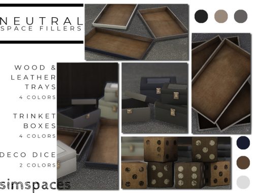 Neutral Space Fillers