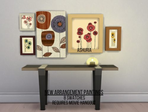 New Arrangement Paintings **MOVIE HANGOUT REQ'D