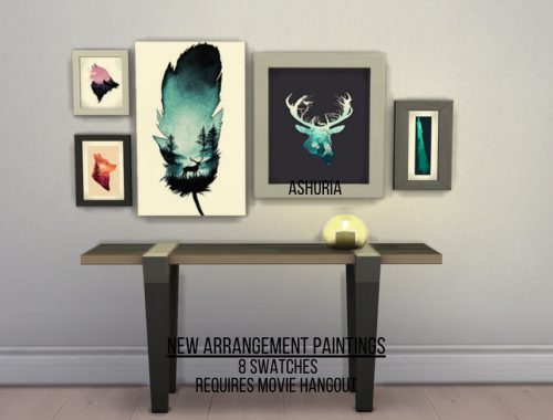 New Arrangement Paintings **MOVIE HANGOUT REQ'D