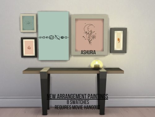 New Arrangement Paintings **MOVIE HANGOUT REQ'D