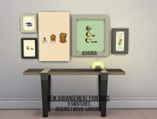 New Arrangement Paintings **MOVIE HANGOUT REQ'D
