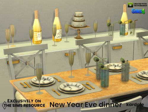 New Year Eve dinner
