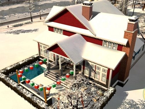 New Year’s house GLINTWEIN at Mrs.MilkiSims