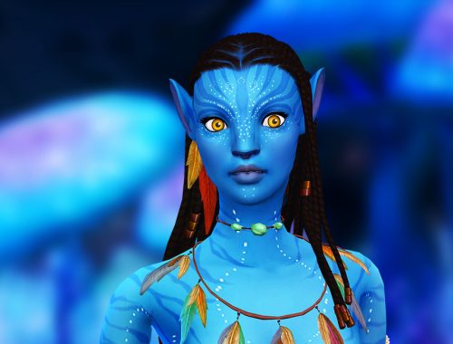 Neytiri Head (Hat accessory)