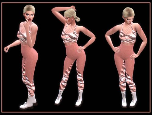 NFF Athletic leather leggings