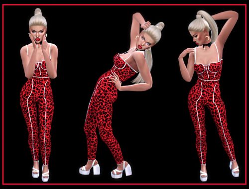 NFF jumpsuit with a corset detail