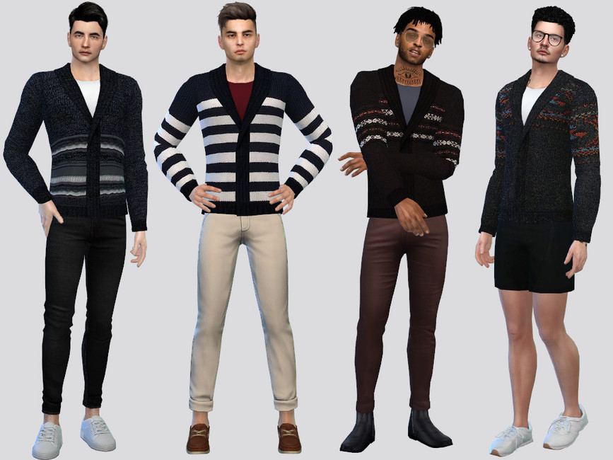 Nick Winter Sweater - The Sims 4 Catalog