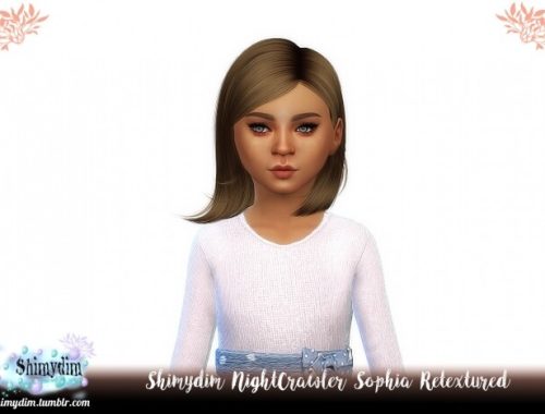NightCrawler Sophia Hair Retexture at Shimydim Sims