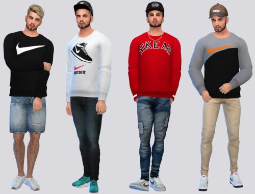 NIKE Basic Sweatshirts