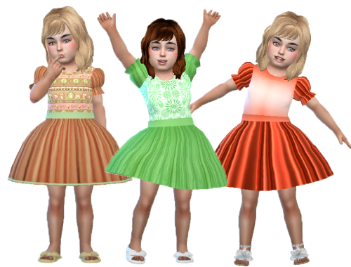 Nola toddler dress(Base game)