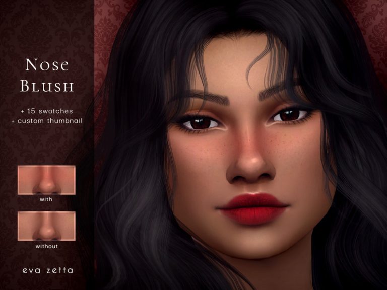 Nose Blush - Eva Zetta - The Sims 4 Catalog