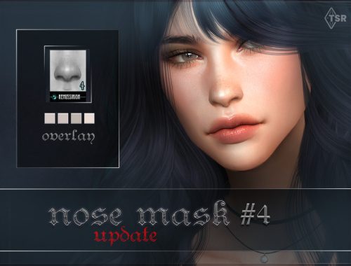 Nose mask 04 UPDATE for sim creators