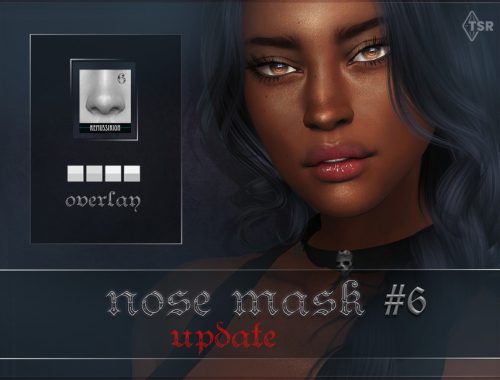 Nose mask 06 UPDATE for sim creators