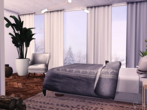 Novas House with a kind of spiral staircase at SoulSisterSims