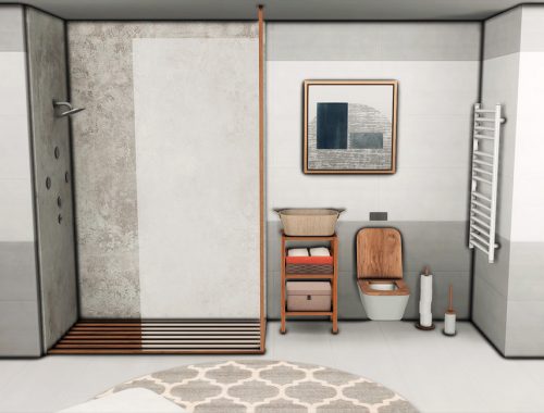 Oak Bathroom