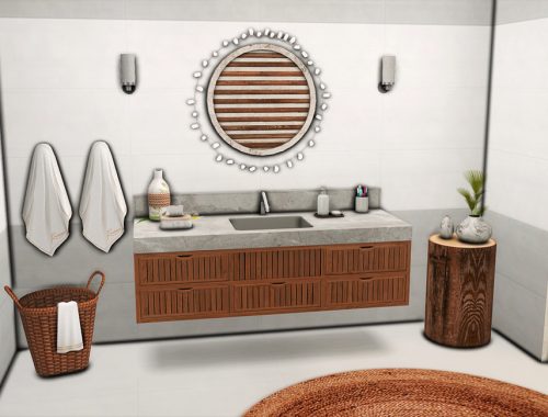 Oak Bathroom