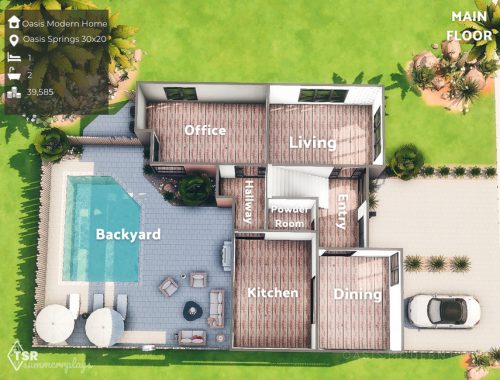 Oasis Modern Couple Home