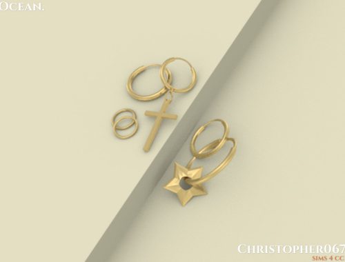 Ocean Earrings / Christopher067