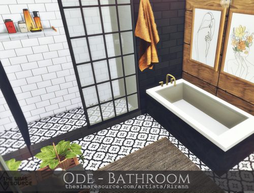 Ode - Bathroom - TSR CC Only