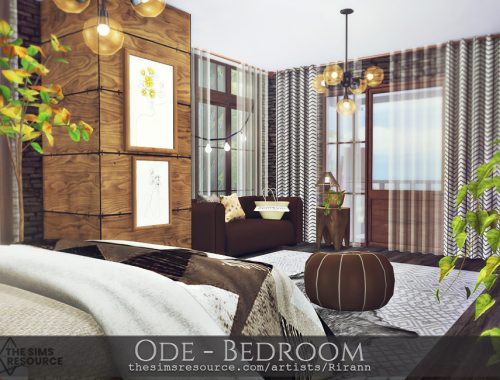 Ode - Bedroom - TSR CC Only