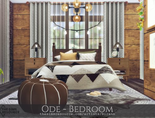 Ode - Bedroom - TSR CC Only