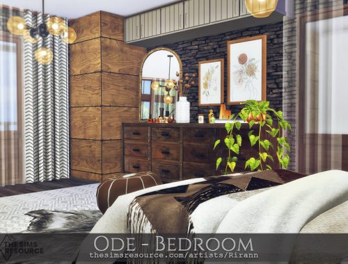 Ode - Bedroom - TSR CC Only