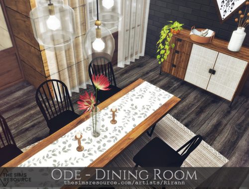Ode - Dining Room - TSR CC Only
