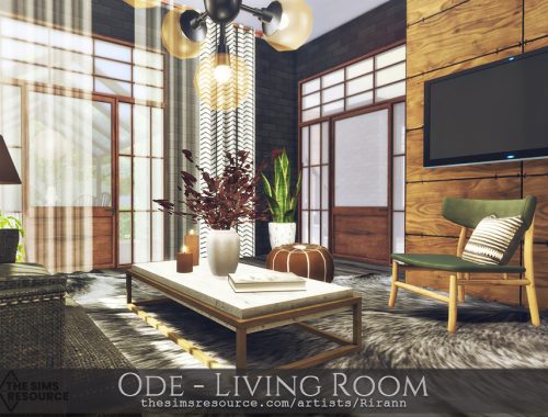 Ode - Living Room - TSR CC Only