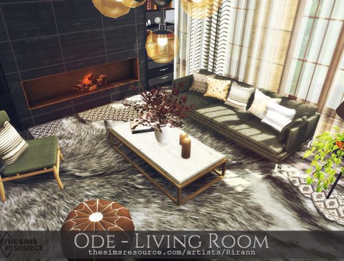 Ode - Living Room - TSR CC Only