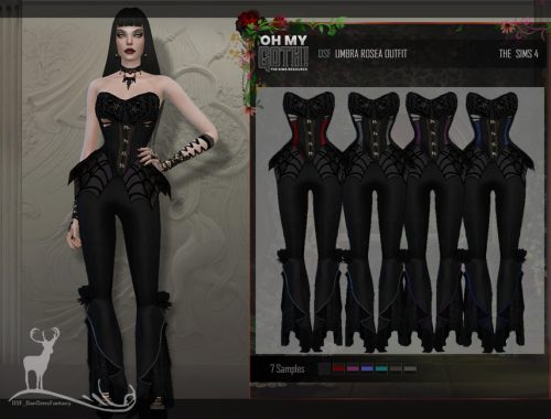 OH MY GOTH _UMBRA ROSEA OUTFIT