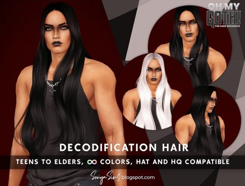 Oh My Goth - Decodification Hair Males