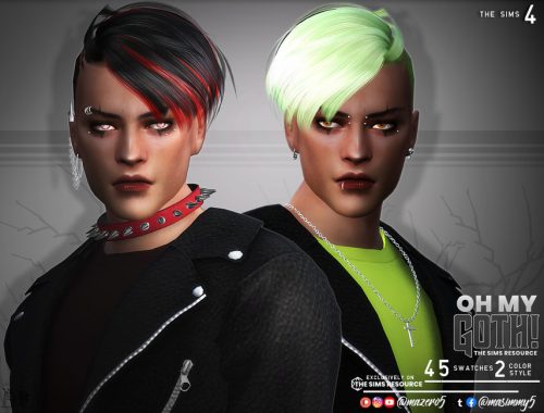 Oh My Goth Lorvin Hair