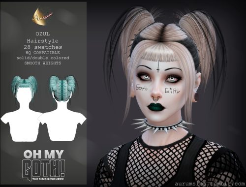 Oh My Goth - Ozul Hairstyle