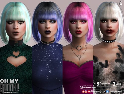 Oh My Goth Zavia Hair