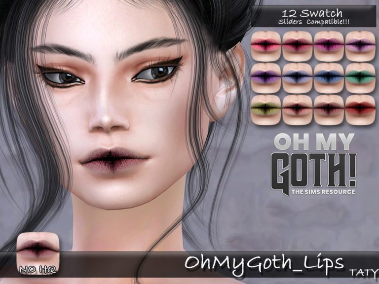 OhMyGoth_Lips - The Sims 4 Catalog