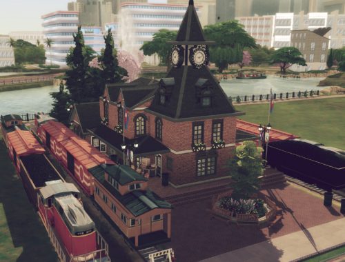 Old train station