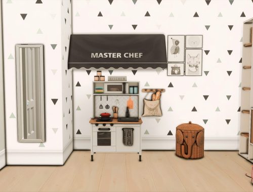 Olive Kids Bedroom (TSR only CC)
