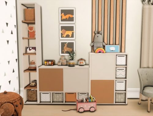 Olive Kids Bedroom (TSR only CC)