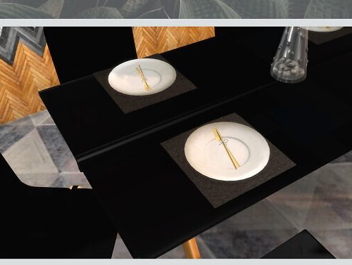 Olivya Dining Set at Dinha Gamer