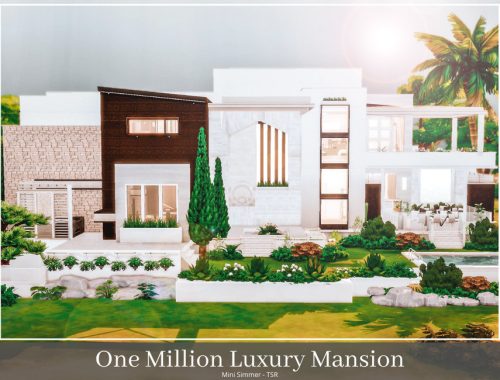 One Million Luxury Mansion (No CC)