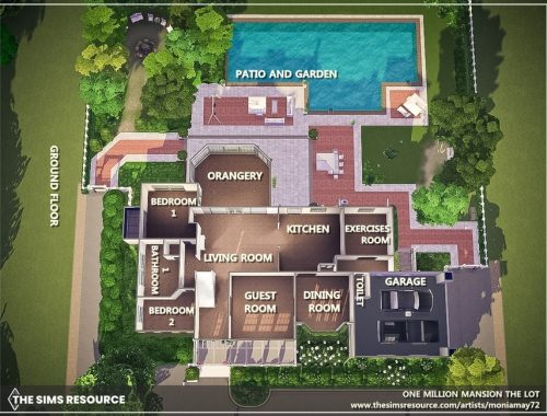 One Million Mansion The Lot