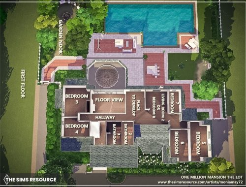 One Million Mansion The Lot