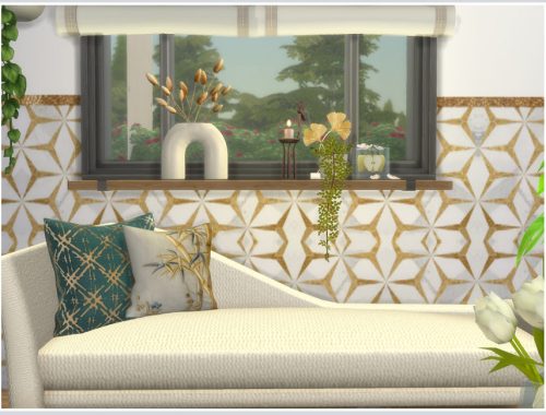 Opulence Stone and Metal Walls