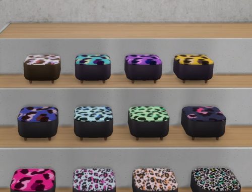 Leopard Seating Set