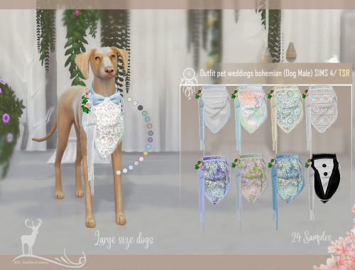 Outfit pet weddings bohemian